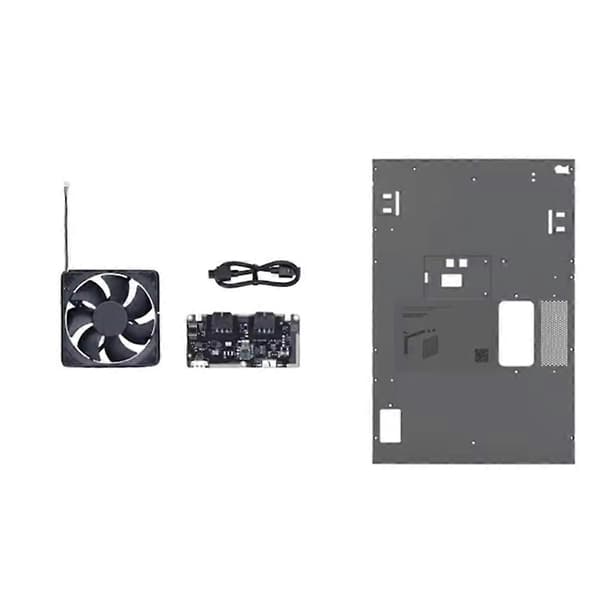 P2S kammer eksosviftekit for Bambu P2s deler for Tuozhu 3D-skriver utskrift fullført renser luften