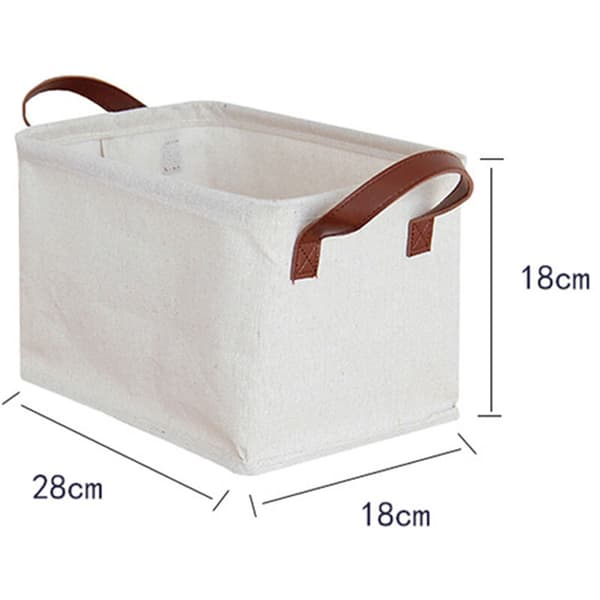 Foldable Storage Box Storage Basket Storage Basket Clothes Sundries Storage Basket Wardrobe Storage Box (S)