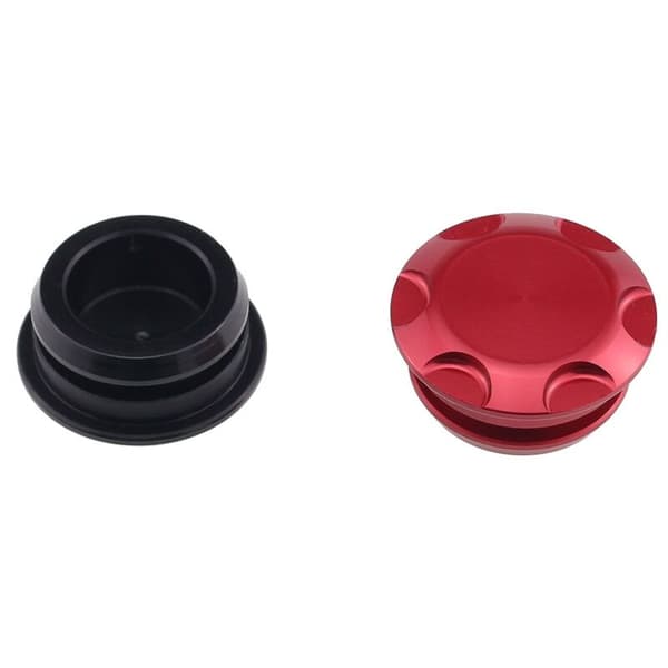 Motorcycle Triple Tree Stem Center Cover Cap for CRF300 CRF300L CRF250 (Red)