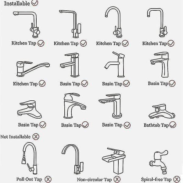 Omskifterhaneadapter Vaskkonverteringsventil Vandhaneforbindelse til toiletbidet Brusebads køkkentilbehør