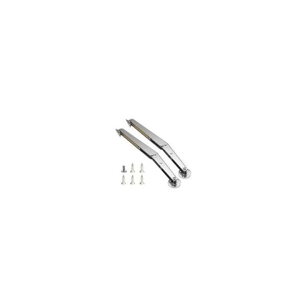 Starlight 2-pack pneumatic lid lift (200N/44lb), heavy-duty gas spring lid support hinge, with soft close