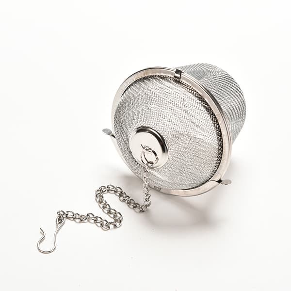 Praktisk teball krydder sil mesh infuser filter rustfritt stål
