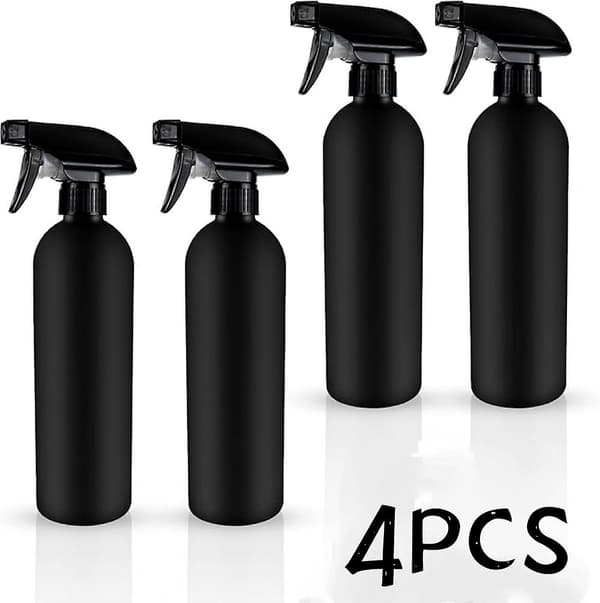 4 tomme sprayflasker 500 ml, til planter, rengøring, havearbejde, kosmetik