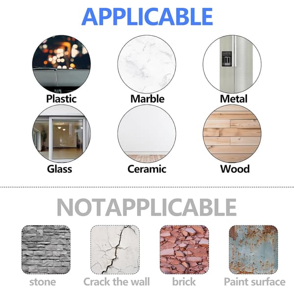 Nano Double-Sided Tape 3m - Double-Sided Removable, Reusable, Washable Tape
