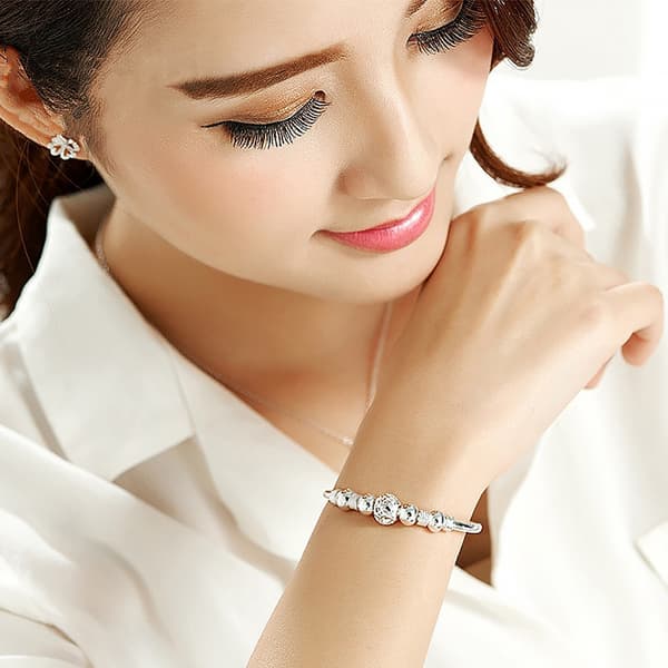 Snurrende Armbånd Dame Fidget Armbånd Angstlindring