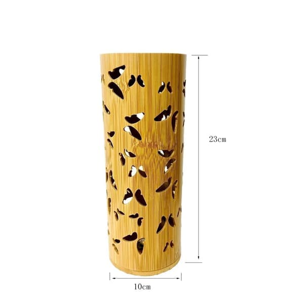 New Creative Decorative Table Lamp USB Projector Lamp Butterfly Shadow Bamboo Art Desk Lamp Decorative Lamp Floor Lamp Night Light.