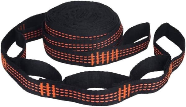 Straps 2-pack Outdoor Camping Hammock Tree Accessories Yoga Swing Hanging Belt Heavy Duty Extension Sling Suspension System 2M