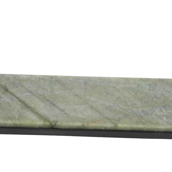 10000 grit kitchen whetstone, 20x5x1.2 cm, natural beryl, sharpening stone with base