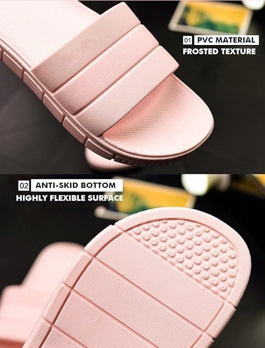 Unisex hjemmesko til kvinder/mænd skridsikre ultralette flade bløde sandaler bløde indendørs hjemmesko