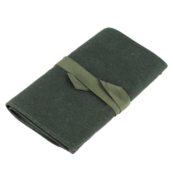1 pc Canvas Garden Handle Portable Multifunctional Storage Package Tool Set Case Roll Bag