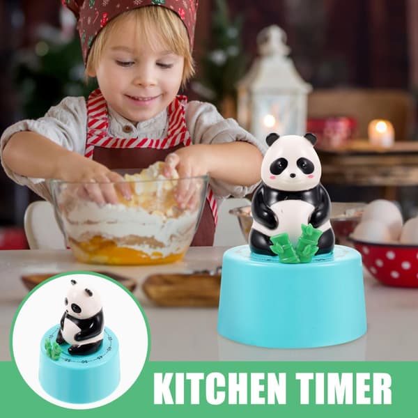 Mekanisk matlagingstimer Blå dyreformet bærbar tidspåminner Abs Metall Moderne Kreativ Timer