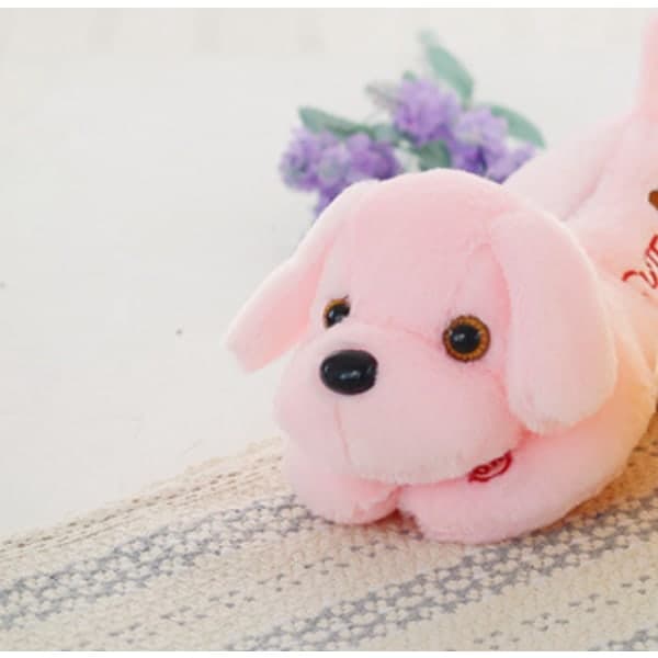 32CM Lysende Lys Hund Kosedyr Babydokker Plysj