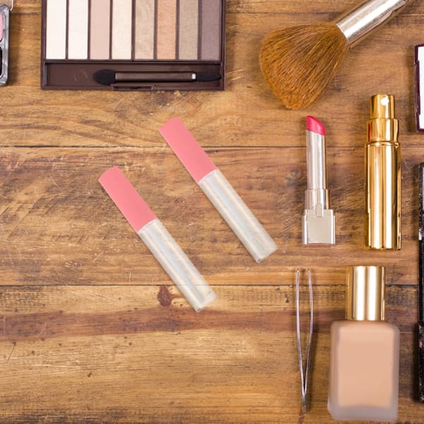 5 Pcs Empty Lip Gloss Tubes DIY Makeup Lip Balm Containers Mascara Tubes for Glosses