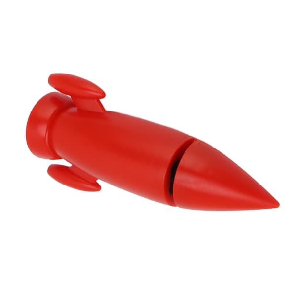 Ceramic Handheld Knife Sharpener, Red, Manual for Kitchen Knives and Scissors