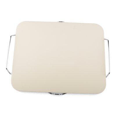 Pizzastein rektangulær 38x30cm med brett Senso Kitchen Vit white