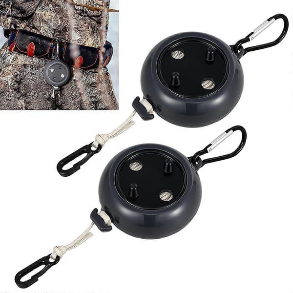 2 pcs Tree Stand Equipment Lift 9m Retractable Bow & Equipment Hoist [DB]