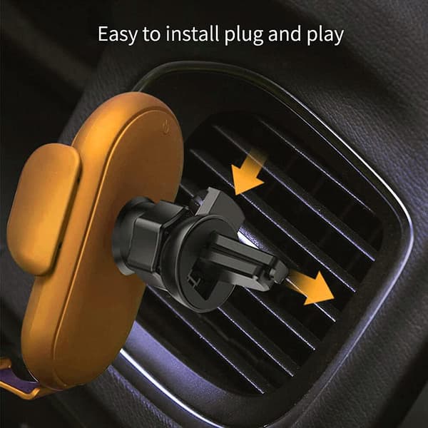 Smart Bil Trådløs Lader Telefonholder Auto-sensing Mobiltelefon Billader Holder Qi 10W Hurtiglading