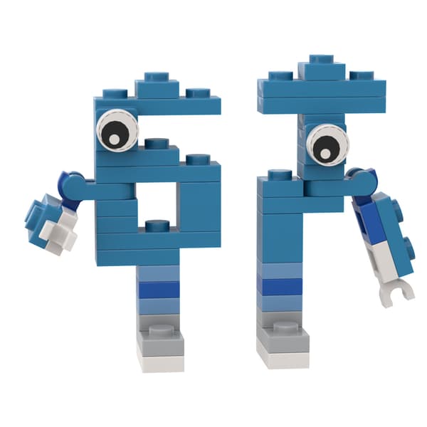 Steal a Brainrot Building Blocks Set | 12 Pcs Game Figures
