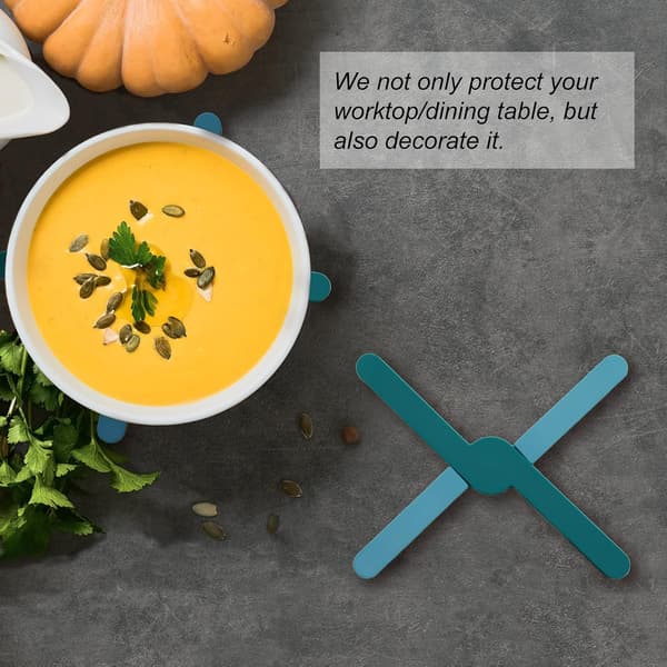 Non-slip Countertop Protector Heat Resistant for Hot Pots/Dishes/Plates/Pans, Ideal for Camping/Caravan