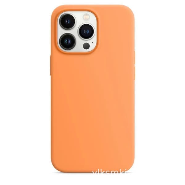 Applen silikonikuori MagSafella (iPhone 13 Pro Maxille) iPhone 13 Pro Max vaaleankeltainen iPhone 13 Pro Max light yellow iPhone 13 Pro Max light yellow