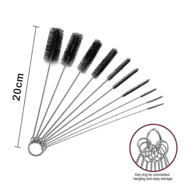 1 kpl - Olki, Nylonletkuputki, 10 kpl Olkiharjoja oljille, pulloille, näppäimistöille, koruille, putkille