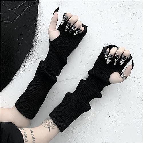 35 cm armvarmere ærmer fingerløse vanter
