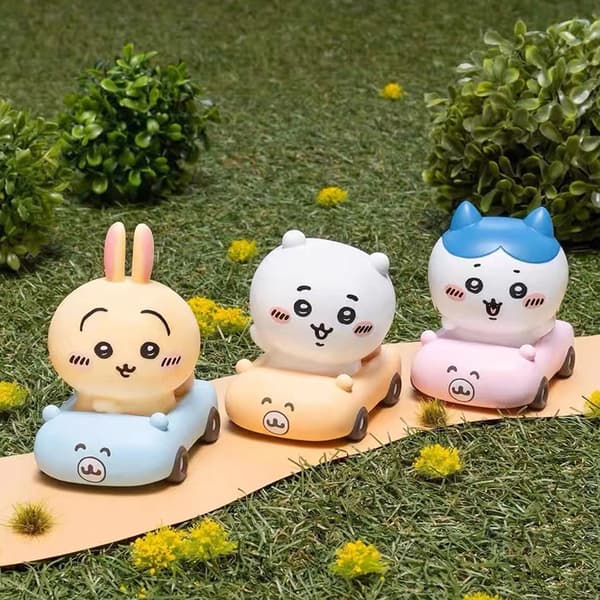 Chiikawa Figur Kawaii Hachiware Ornament Selvfornedrende Bjørneunge