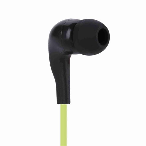 2 Colors 2-Pin Earphone PTT Walkie Talkie Headset Flat Cable Earpiece Microphone Headphone (Green)
