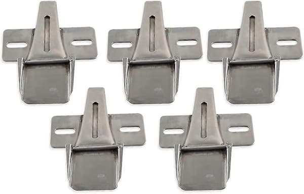 Steel Belt Loop Folder 1-3/4\" (44mm) x 7/8\" (22mm) Double Fold Upward Reverse Loop Compatible with Lockstitch Sewing Machine #409 (FMY)