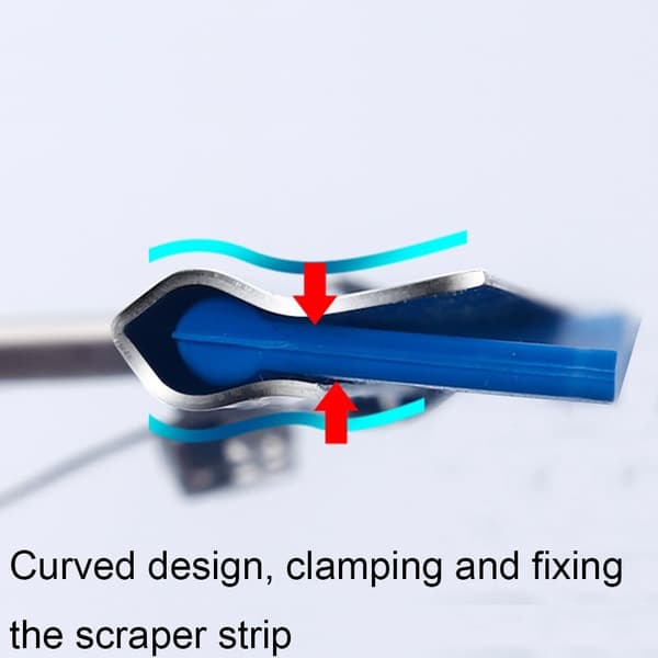 Performance Grip Window & Glass Cleaning Squeegee - Cleaning Accessories, Squeegee for, Car Home Kitchen Bathroom Shower Wiper