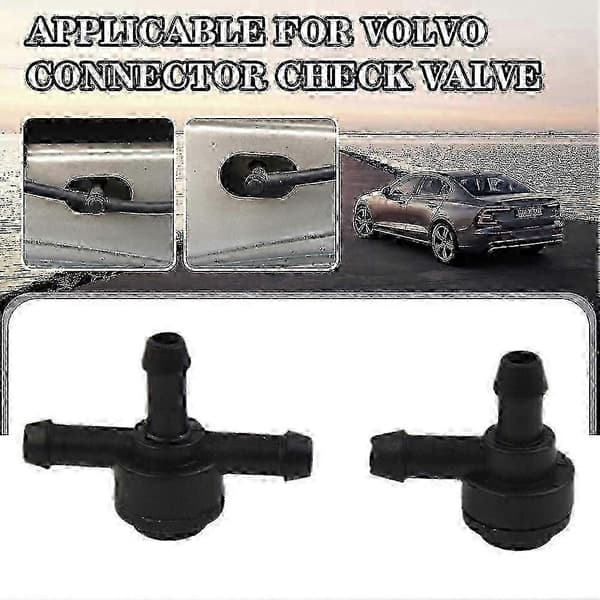 For Volvo XC90 (03-13) XC60 (10-13) Windshield Washer Valve T-Valves[DB]