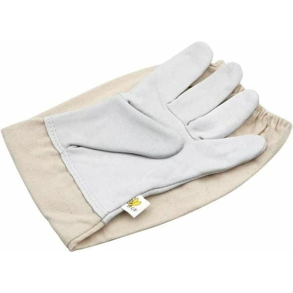 Getskin bikubehansker i geiteskinn, ventilerte bomullsermer, XX-Large