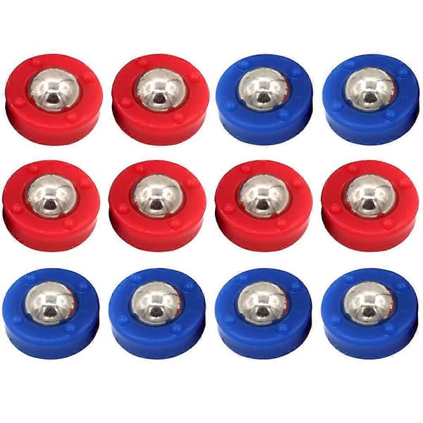 12 stk. Bordspill Shuffleboard Spill Glidende Perler Skrivebords Shuffleboard Spilltilbehør [DB]