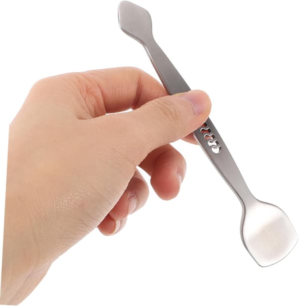 Facial Cleansing Blackhead Spatula Stainless Steel Nose Scraper Double-Sided Skin Scrub Tool