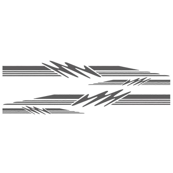 RV Sticker Caravan Travel Trailer Camper Van Stripes Graphic Decals Car Decals Car Decoration Sticker (FMY) Solid Normal Solid Normal