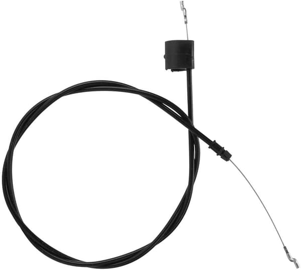 Lawn Mower Throttle Cable, Z-Bend Engine Stop Cable, Universal Lawn Mower Accessory (135 cm) (f2)