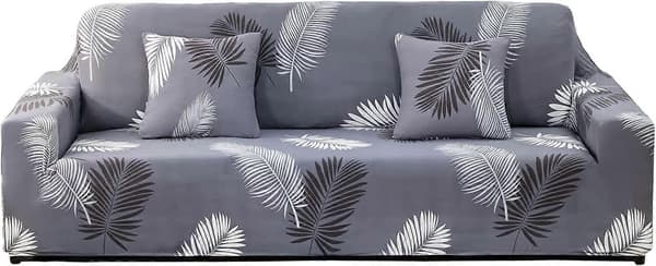 Sofatrekk, stretch sofatrekk jacquard sofatrekk (fjær, 1-seters sofatrekk: 90-140cm)
