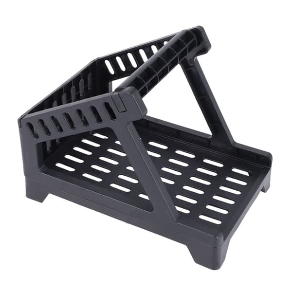 Label Holder Thermal Label Holder for Rolls and Folded Labels Direct Label Holder Desktop Accessory A