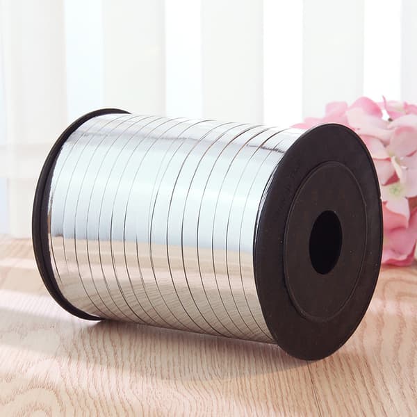 500-pack aluminiumfolie silver, festtillbehör roséguldtråd med