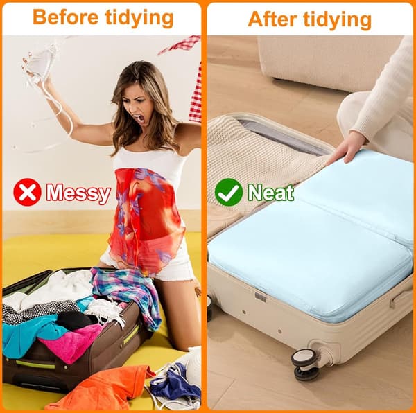 Opbevaringspose - Organizer - Opbevaringsposer - Flytbare Organizer-tasker - Pladsbesparende tasker - Opbevaringspose - Organizer ...