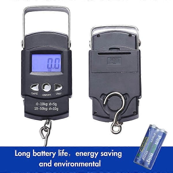 Bærbar bagagevægt LCD-display elektronisk balance