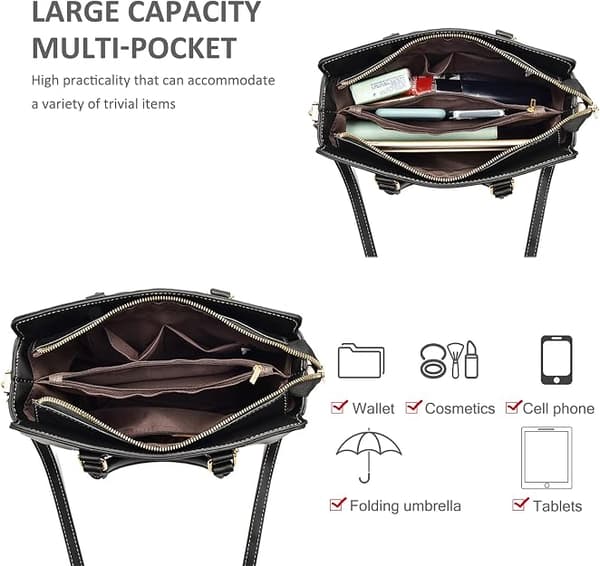 Damdesigner Handväskor Mode Topphandväska Dam Tryckt Handväska Axelväska PU Läder Crossbody Väska Medium Handväskor