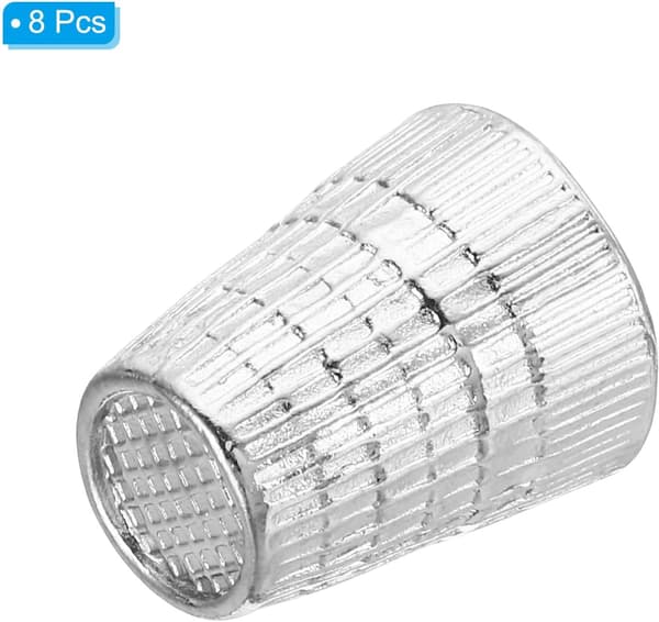 Metal Cutting Protectors, 8 Pcs Cutting Protectors Finger Guards Durable Protection Craft Accessories, Silver