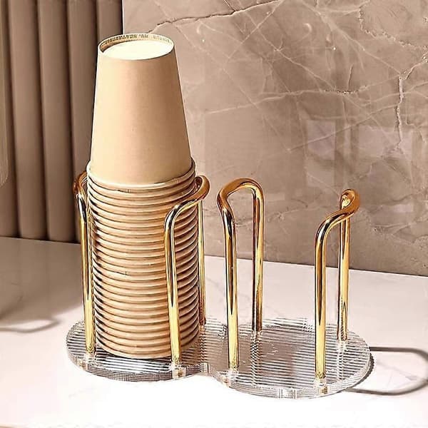 Papirkoppdispenser Koppholder Kopporganisator Oppbevaring Festkoppdispenser Munnskyllkopp Oppbevaring db