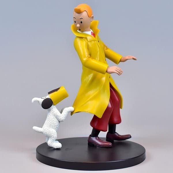 Tintins eventyr Tintin-figur PVC-statue stor figur