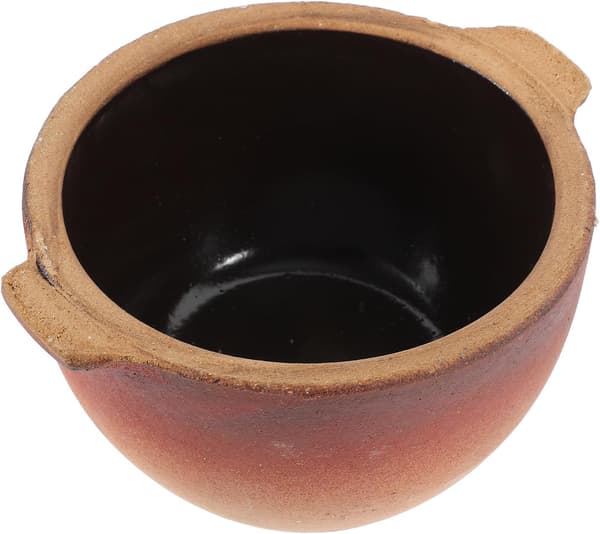 Kitchen Pot Stew Pot 700ml Ceramic Clay Double Handles Fast Heating Household Pot Essential