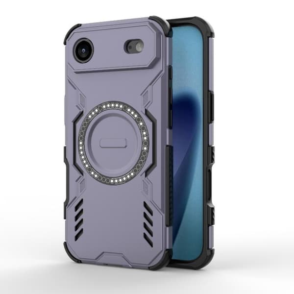 iPhone 17 Air Deksel med Butterfly Armor MagSafe Magnetisk Ring og Støtdempende Beskyttelse Rød R?d