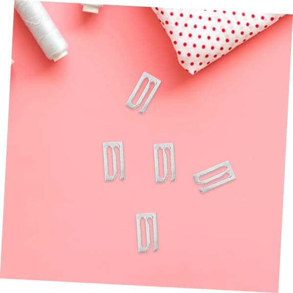 8pcs Hair Cape Strap Buckle Replacement Hooks for Barber Cape Strap Slide Hook for Hairdressing Cloth