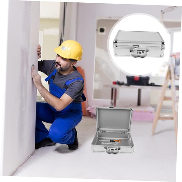 Portable Aluminum Alloy Tool Case with Handle Design and Anti-collision Protection