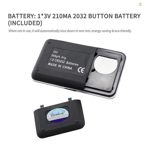 200g digitaalinen koruvaaka taskuvaaka LCD-näyttö minikeittiölahja